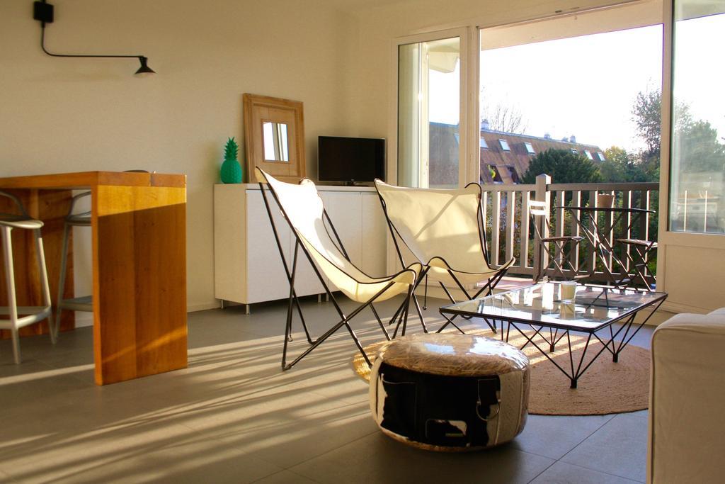 Appartement Le Clos De Sablier Tourgéville Værelse billede